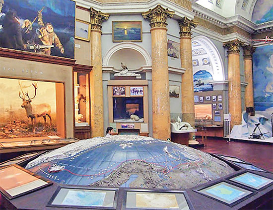 Музее Арктики и Антарктики в Санкт-Петербурге
