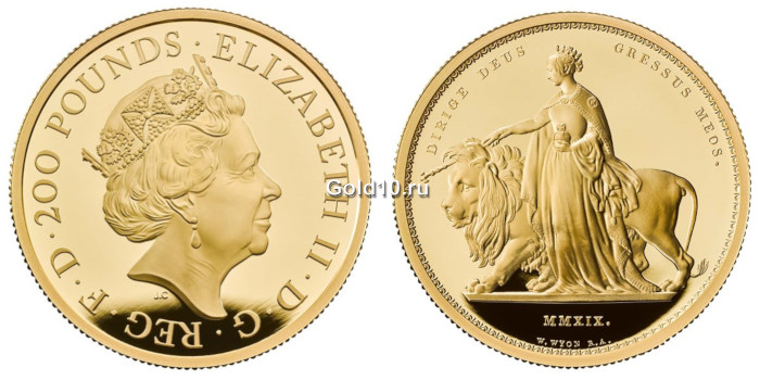 Монета серии «Великие граверы» (фото - royalmint.com)