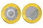 Серия монет в честь 100-летия первой <br> словенской олимпийской медали