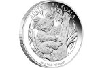 Монета «Австралийский коала» весит 1 кг серебра