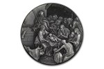 В серии «Библейские истории» выпущена монета «Рождество»