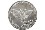 Бабочка Адамова голова украсила монету Приднестровья