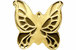 Золотая бабочка - воплощение изящества и красоты