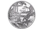 Монета «Юрский период» будет представлена нумизматам