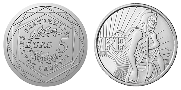 5 Евро - серебряная монета