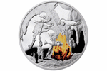 Монета посвященная огню