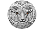 500 тугриков – номинал золотой и серебряной монет «Архар»