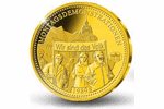 Золотая монета посвященная Национальному Единству