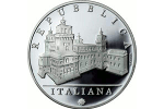 Город Феррара – на итальянской монете (10 евро)