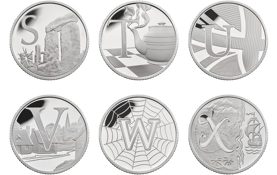 Монеты проекта «Охота на монету Великобритании»